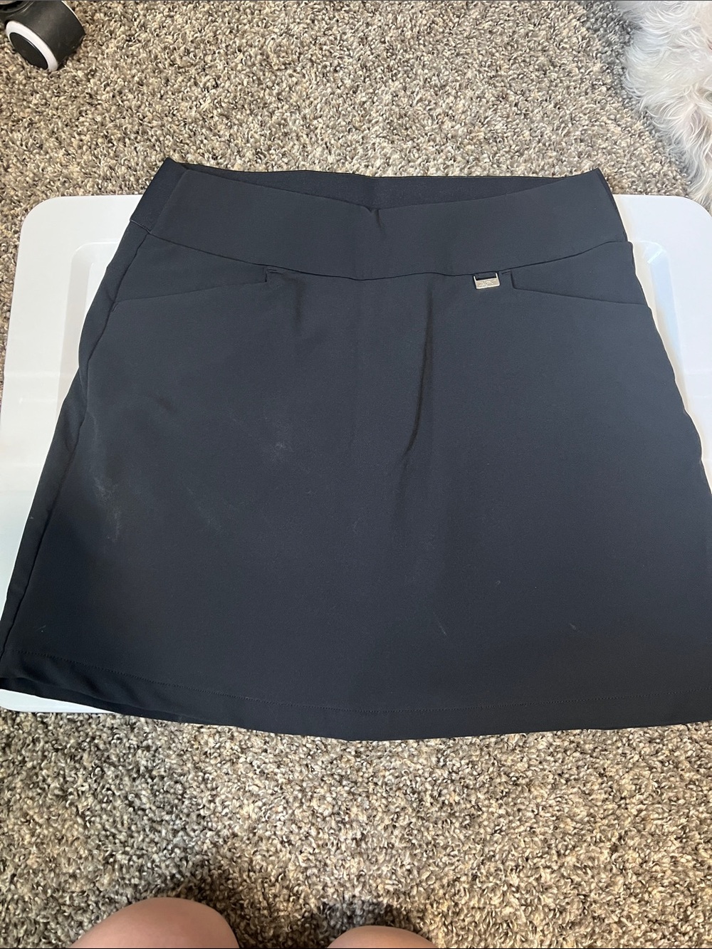 Greg Norman Collection Black Performance Skort